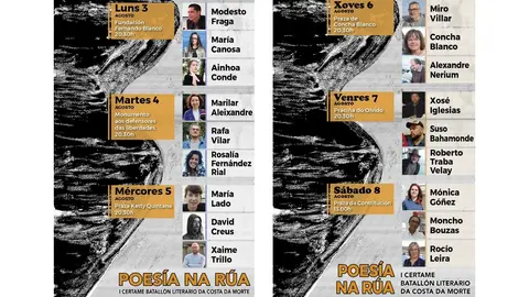 Certame POesia Batallon Literario da Costa da Morte