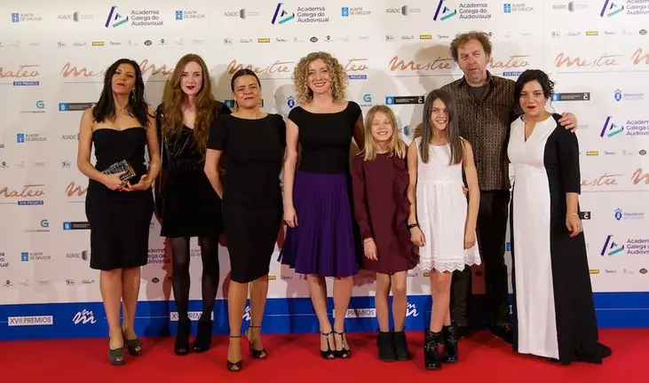 A Nena Azul ganadora dos Mestre Mateo