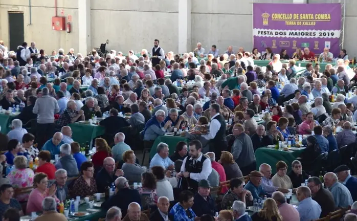 1300 persoas na Festa dos Maiores de Santa Comba