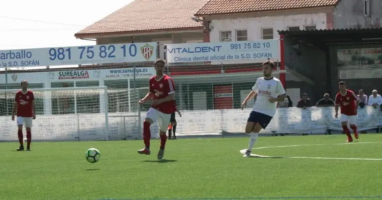SD Sof&aacute;n - SD Negreira. Foto: SD Sof&aacute;n.