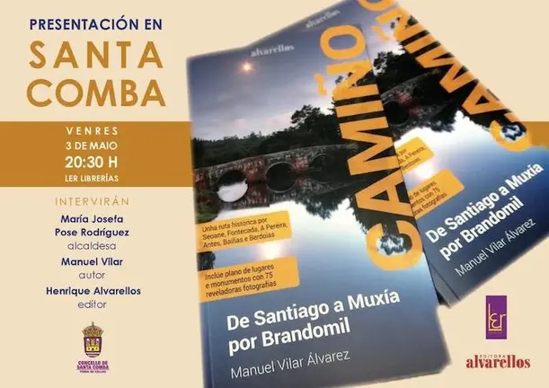 Presentacion en Santa Comba da guia do Camino por Brandomil