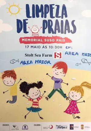 Limpeza Praia de Muros con Stolt Sea Farm