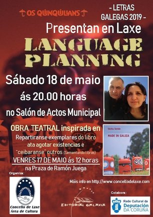 Teatro Quinquillans languaje planing 18 maio 2019 Laxe