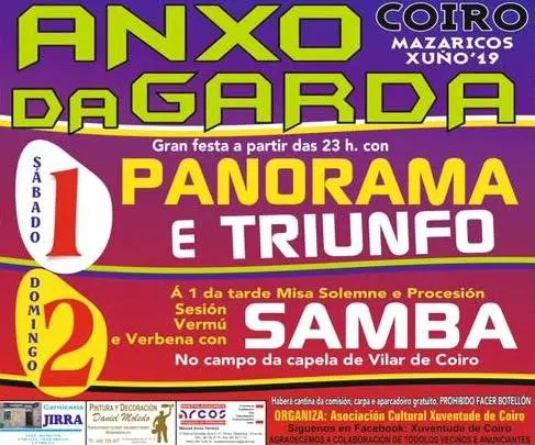 Festa do Anxo da Garda de Coiro-Mazaricos 2019