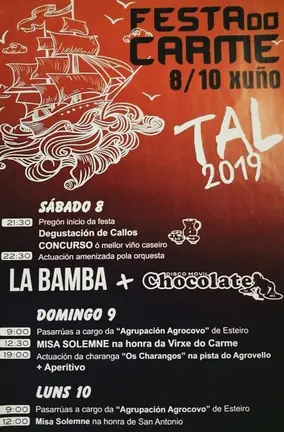 Festas do Carme de Tal-Muros 2019