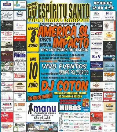 Festas do Espirito Santo-Muros 2019