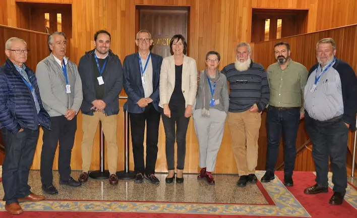 Edis carballeses no pleno do Parlamento