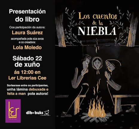 Presentacion do libro Los Cuentos de la Niebla de Laura Sanchez