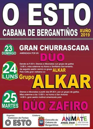 Festas de O Esto-Cabana 2019