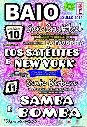 Festas de San Cristobal de Baio 2019