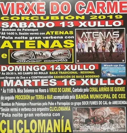 Festas do Carme de Corcubion 2019