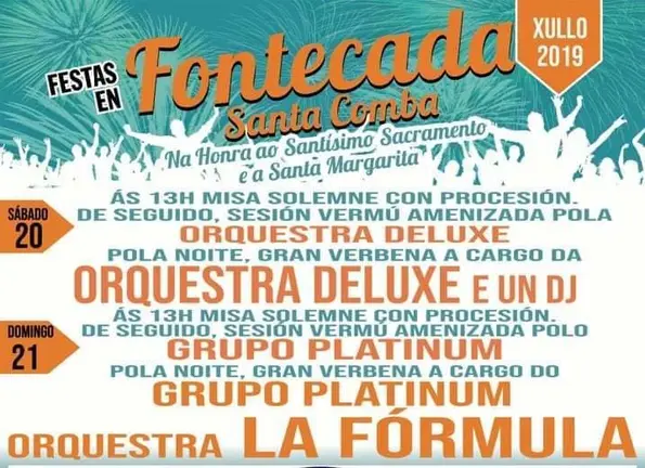 Festas de Fontecada Santa Comba 2019