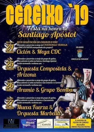 Festas do Apostolo de Cereixo 2019