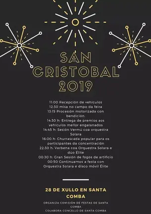 Festas de San Cristobal de Santa Comba 2019