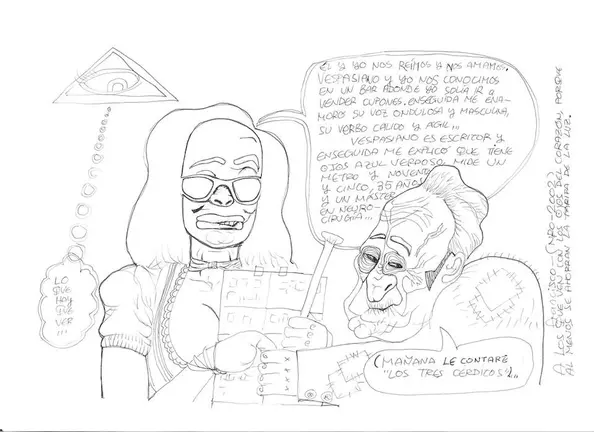 Debuxo de Fran Martin