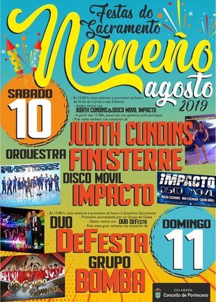 Festas de Nemeno-Ponteceso 2019