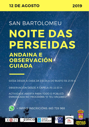 Ruta das Estrelas por Santa Comba-San Bartolomeu