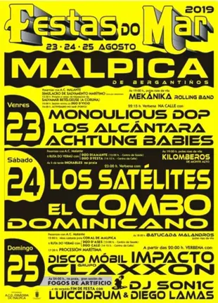 festas do mar de Malpica 2019