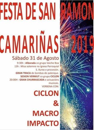 Festas de San Ramon de Camarinas 2019