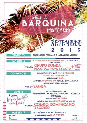 Festas da Barquina de Ponteceso 2019