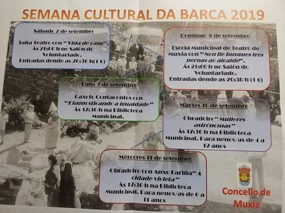Semana Cultural da Barca -Muxia 2019