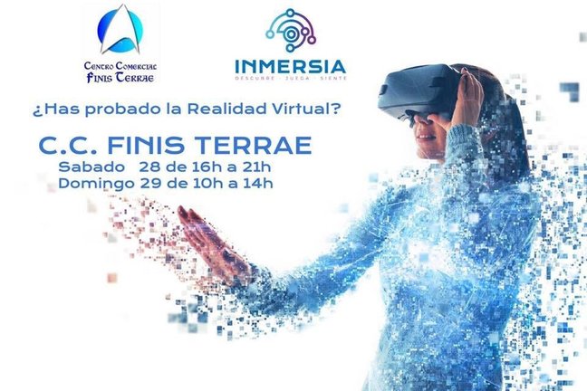 Realidade Virtual no Centro Comercial Finisterrae de Cee