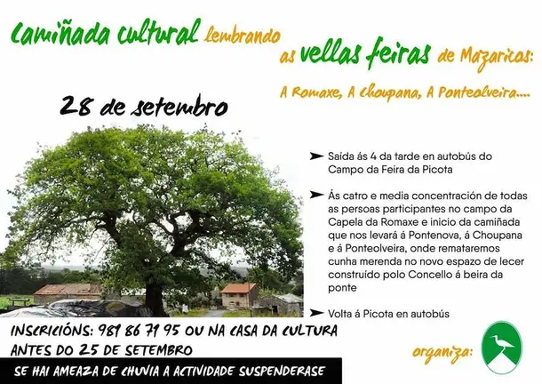 Caminada Cultural en Mazaricos 2019