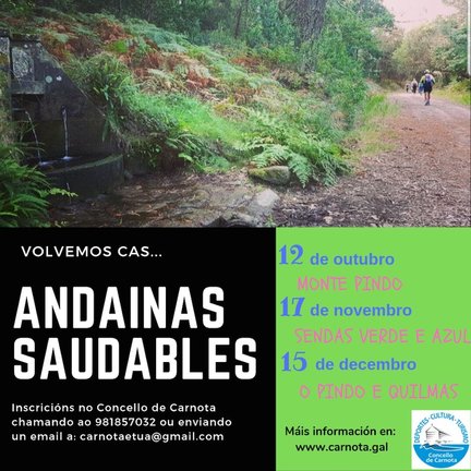 andainas saudables Carnota 2019