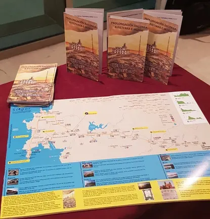Mapas do Camino Fisterra-Muxia de Solpor
