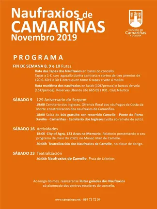 NaufraxiosDeCamariñas 2019 programa