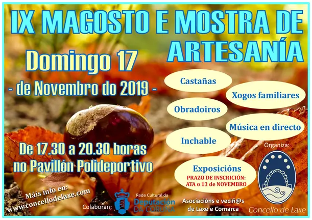 Magosto e Mostra de Artesanía laxe