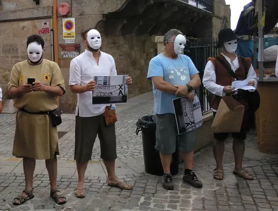 Berro silencioso polo Centro de Dia de Corcubion