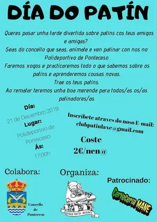 Día do patin en Ponteceso