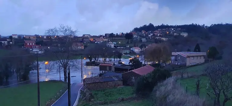 A Garga anegada Ponteceso