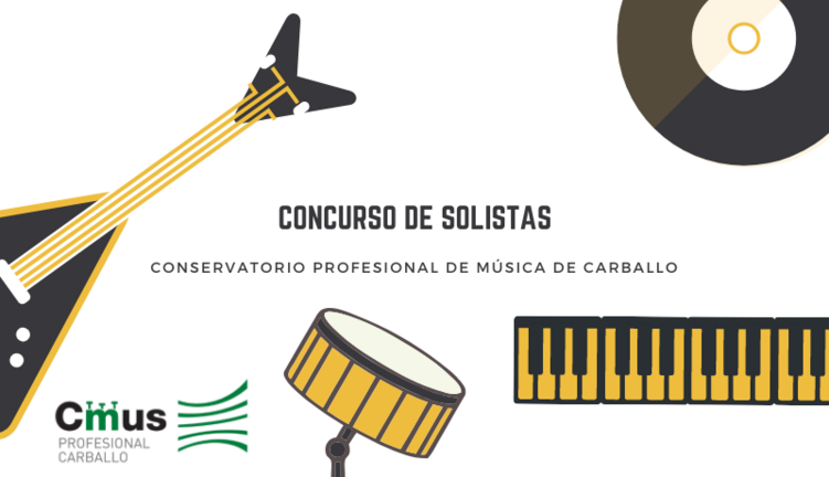 Cartel da segunda edici&oacute;n do Concurso de Solistas.