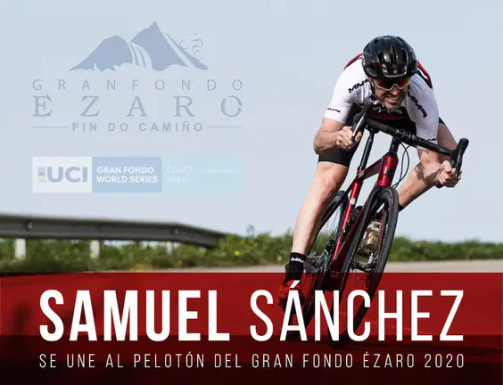 Samuel Sanchez estara no Gran Fondo Ezaro 2020