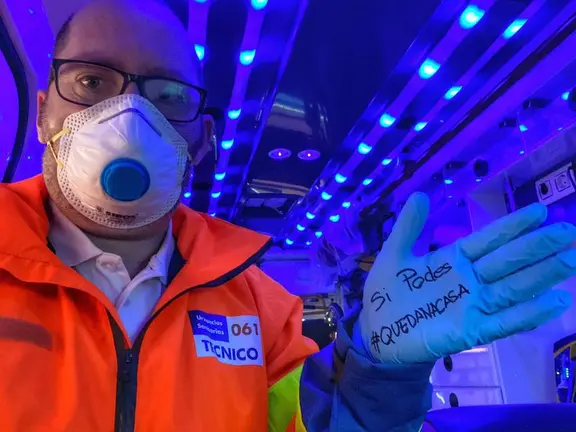 Juanma Trillo Caamano-Tecnico de Emerxencias Sanitarias no 061