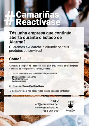 Camarinas reactivase