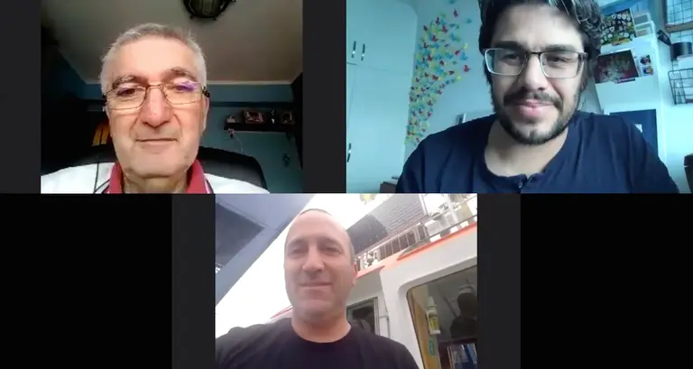 O primeiro paciente de coronavirus na Costa da Morte e o seu fillo nos DirectosQPC