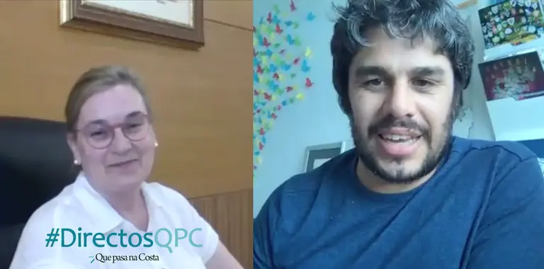 Ines Monteagudo alcaldesa de Muros nos DirectosQPC