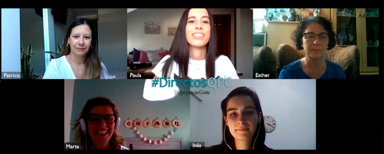 Faladoiro feminista sobre os coidados nos #DirectosQPC.