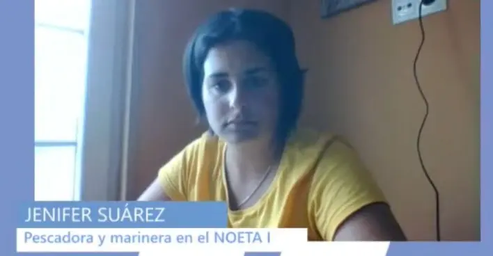 Jeni Suarez nos Faladoiros das Mulleres do Mar de Abanca