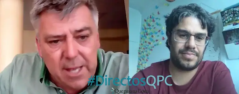 Juan Manuel Saborido Moma con Ubaldo Cerqueiro de QPC