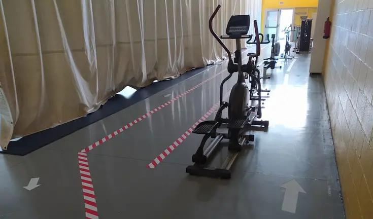 Ximnasio Camariñas con protocolo COVID