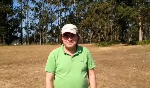 Xose Manuel Varela explica a croa do Castro a Senda Nova