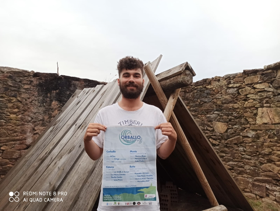 Manu Negueira, alma m&aacute;ter do Orballo Cultural.