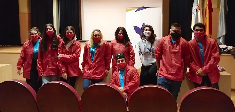 Programa voluntariado xuvenil da Laracha- Sesión informativa coa Asociación Simbiose