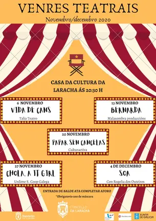 Venres Teatrais na Laracha 2020