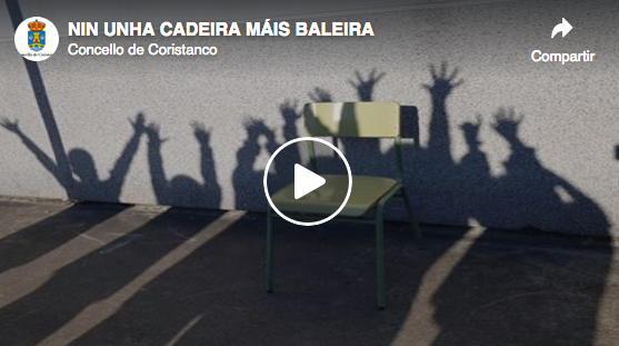 Nin unha cadeira maisbaleira en Coristanco