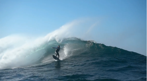 Surf na Tremosa na costa da Morte